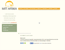 Tablet Screenshot of mittafrika.net